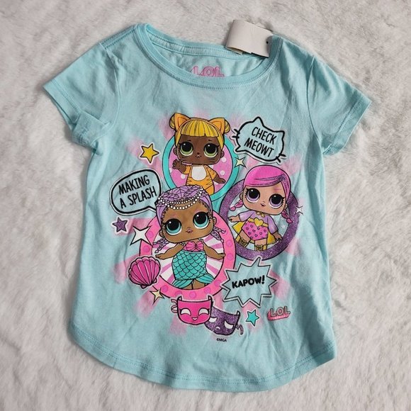 Girls' L.O.L. Surprise! Mermaid T-Shirt, 3KIDR-U - Picture 2 of 4